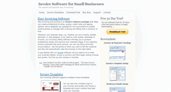 Desktop Screenshot of invoice-software.softtester.com